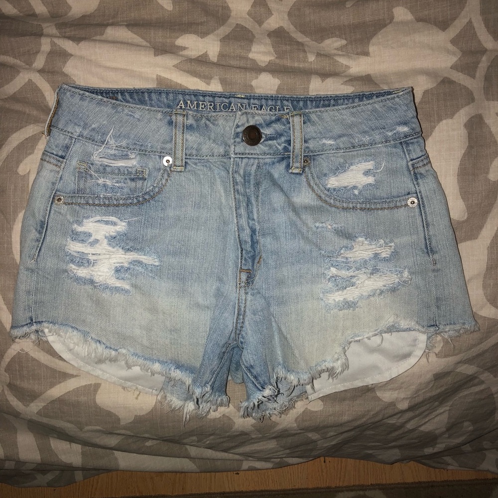 American eagle high waisted shorts